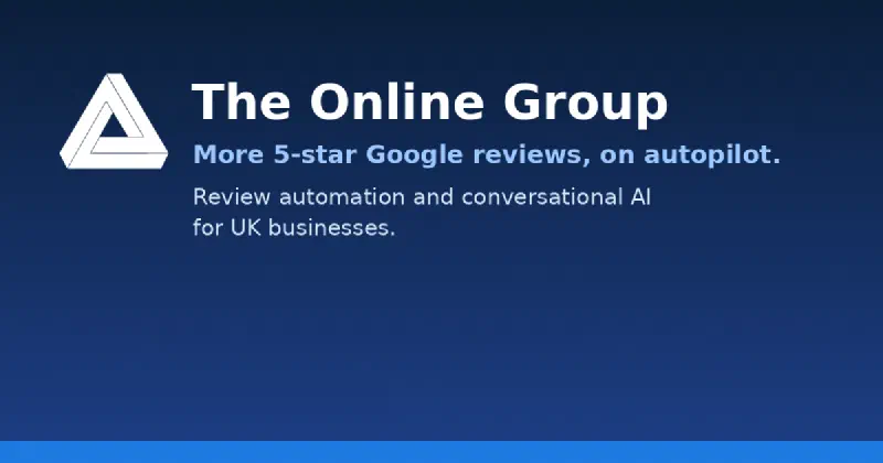 The Online Group Google review automation